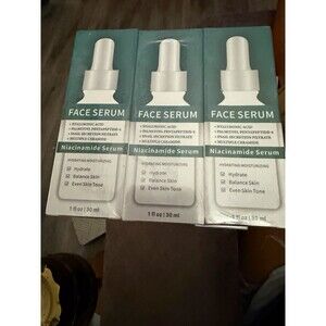 LAKIBOLE Face Serum Lot of 15, 1 fl oz/30 ml Niacinamide Hyaluronic Face/Neck